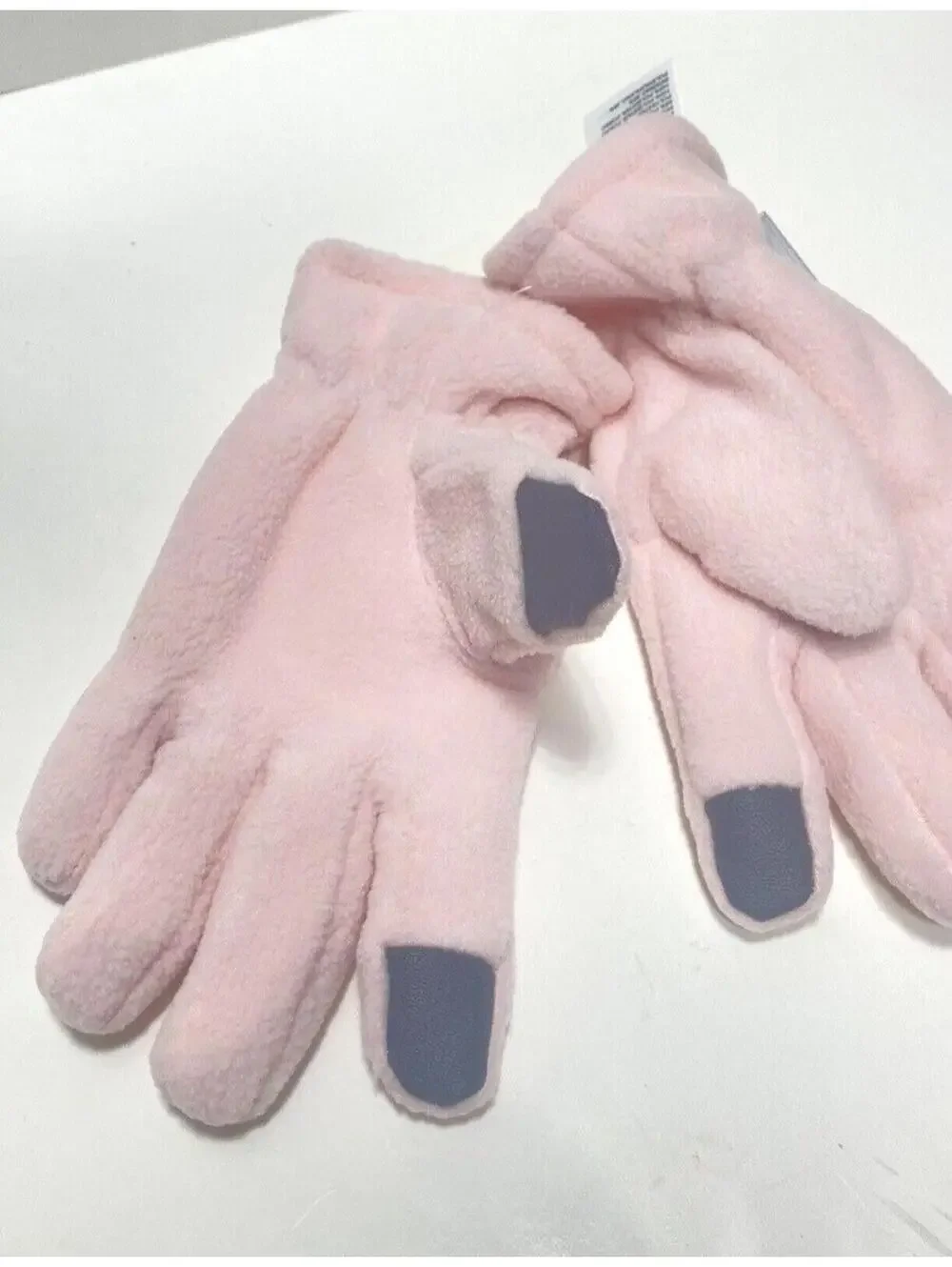 Women's Touch Screen Compatible Gloves, Pink Winter Gloves, Size Large New